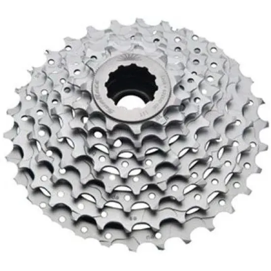 Касета Sun Race M66, 8 скоростей, 11-34T, серебристая