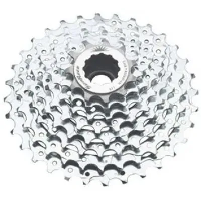 Кассета Sun Race M55, 8 скоростей, 11-32T, серебряная