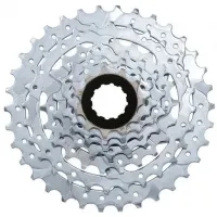  cassette Sun Race M40, 7 скоростей, 11-28T, серебряная