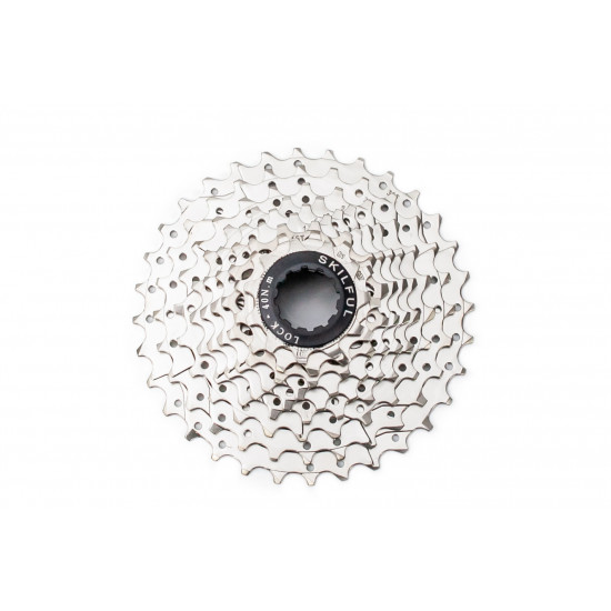 Касета 9-к SkilFul CS-M300 11-32T нікельована (срібн)