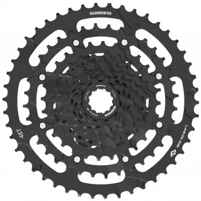 Касета CS-LG300-9 CUES, 11-46, 9-звёзд. Касета CS-LG300-9 CUES, 11-46, 9-звёзд.