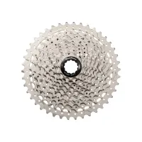 Касета 10-k 11-46T SUN RACE MS2 MTB, сталевий павук, Metallic Silver