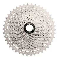 Касета 11-k 11-51T SUN RACE MS8 MTB, алюмінієвий павук, Metallic Silver