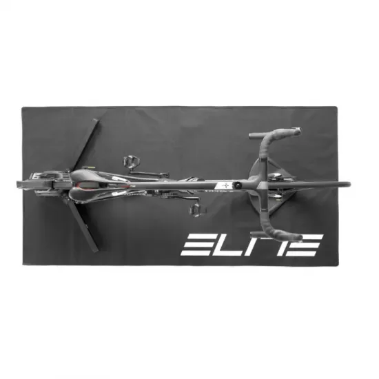 Мат під велотренажер ELITE, чорний (180х90) Мат під велотренажер ELITE, чорний (180х90)