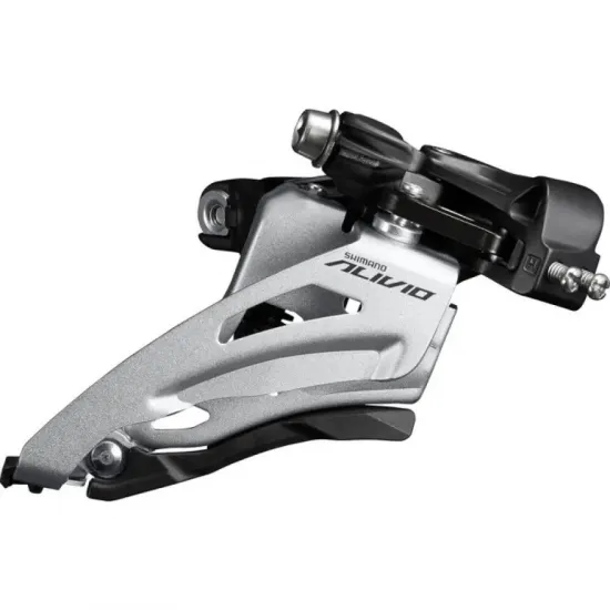 Переключатель передний FD-M3120-M-B, ALIVIO 2X9, MID CLAMP, SIDE SWING, хомут 34,9/31,8, макс. 36зуб. CL:51.8MM