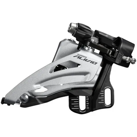 Перемикач передній FD-M3120-Е, ALIVIO 2X9, SIDE SWING, FRONT-PULL, монтаж E-TYPE, макс. 36зуб.