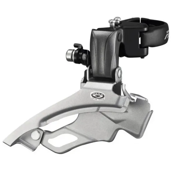 Перемикач передній FD-M371 ALTUS 3X9, DOWN-SWING 34.9мм (31.8/28.6 адапт) універс.тяга, для 44/48зуб