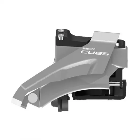 Перемикач передній FD-U4000-L, CUES, 2X9-10, LOW CLAMP, TOP-SWING, 34.9MM хомут (з адаптером під 31.8 та 28.6мм), макс. 36/40зуб.