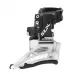 Перемикач передній FD-M7025-Н SLX 2X11, HIGH CLAMP, DOWN-SWING, DUAL-PULL, хомут 34,9мм (з адаптером 31,8 і 28,6мм)
