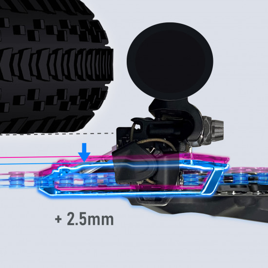 Перемикач передній FD-U6030-X, CUES, 2X9-11, DOWN-SWING, DOWN-PULL, макс. 46/50зуб., хомут 34.9MM (з адаптером 31.8 та 28.6мм) Перемикач передній FD-U6030-X, CUES, 2X9-11, DOWN-SWING, DOWN-PULL, макс. 46/50зуб., хомут 34.9MM (з адаптером 31.8 та 28.6мм)