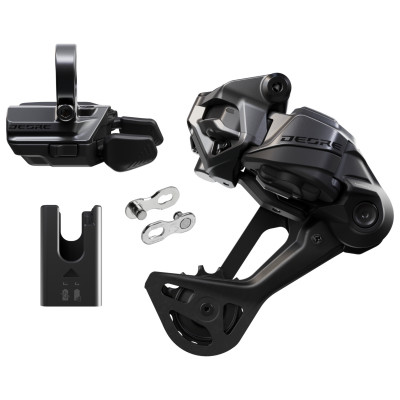 Комплект  Shimano M6250 Di2 DEORE (перемикач, шифтер хомут)