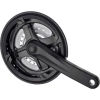 Шатуни Prowheel AL 24/34/42Tx170мм, чорний,TA-CN68 (порошк фарб.)