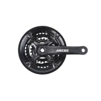 Шатуни ARDIS АЛ MTB 42/34/24Т, 170мм пласт. захист чорний 04456