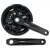 Шатуни FC-MT210-3, 175мм, 44X32X22, інтегрована вісь, захист зірок, без каретки