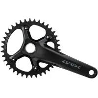 Шатуны FC-RX610-12 GRX интегрированная ось, 175мм 38з, без каретки Шатуны FC-RX610-12 GRX интегрированная ось, 175мм 38з, без каретки