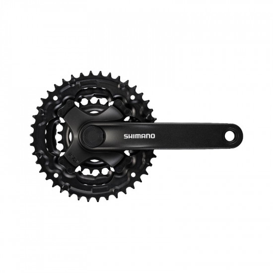 Шатуни FC-TY301, 175мм, 42x34x24, 6/7/8 шв, захист зірок, OEM