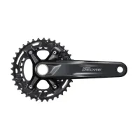 Шатун L175мм 24-38T SHIMANO Deore FC-MT4100-2 без каретки, с интегр.осью Шатун L175мм 24-38T SHIMANO Deore FC-MT4100-2 без каретки, с интегр.осью
