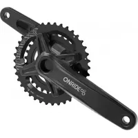 Шатуни ONRIDE Duet Pro 1210, під Hollowtech, 170 мм, 26-36Т BCD: 104/64 мм, на 12/11 шв., чорний