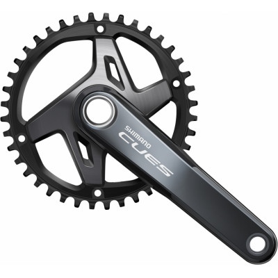 Шатуни FC-U8000-1, CUES, інтегрована вісь, 170мм, 40з, 9-11-шв.