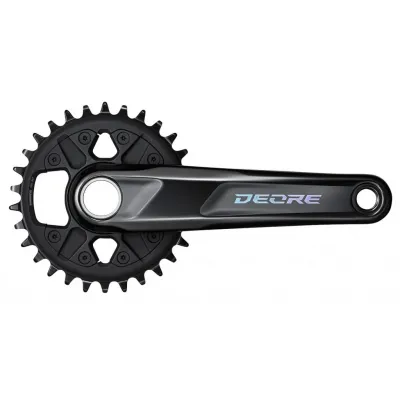 Шатуни FC-M6100-1 DEORE, інтегрована вісь, 165мм 32T 12-шв. CL-52мм без каретки