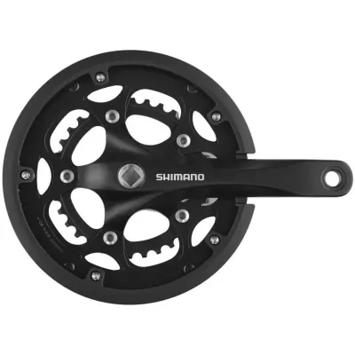 Шатуни FC-RS200, 175мм 50Х34, захист зірок, з болтами