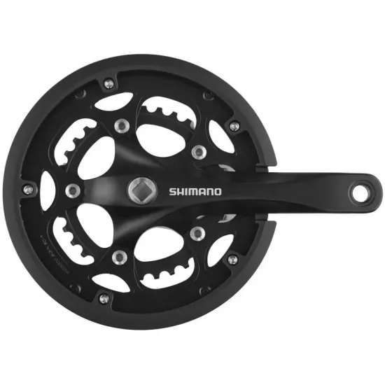 Шатуни FC-RS200, 175мм 50Х34, захист зірок, з болтами