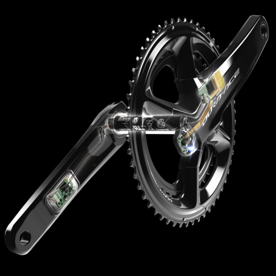 Шатуны FC-R9200-P Dura-Ace Hollowtech II 175мм 52X36, с измерителем мощности Шатуны FC-R9200-P Dura-Ace Hollowtech II 175мм 52X36, с измерителем мощности