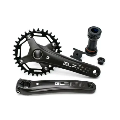 Шатун AL L170мм 36T с интегр.осью чорний T-Self A26Z-SS300 з кареткою