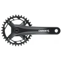 Шатуны ONRIDE CHARM-FD04S под квадрат, 170мм, 34T на 11/10/9 скоростей, черные