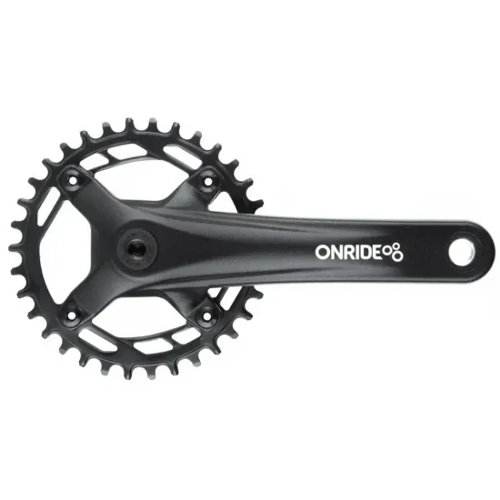 Шатуни ONRIDE CHARM-FD04S під квадрат, 170мм, 34T на 11/10/9 швидкостей, чорні