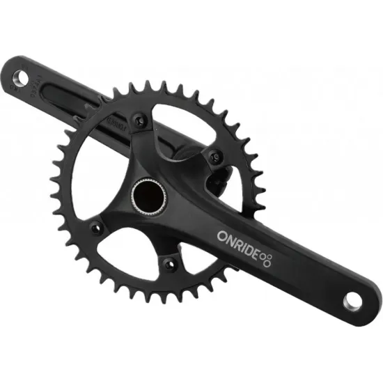 Шатуни ONRIDE Solo Pro 1120, під Hollowtech, 170 мм, 40Т BCD: 110 мм, на 11/10/9 шв., чорний