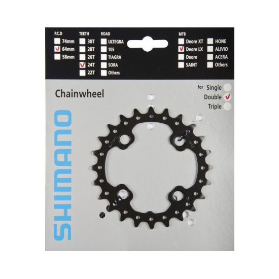 Звезда шатунов FC-M675 SLX, 24 зуб. AM