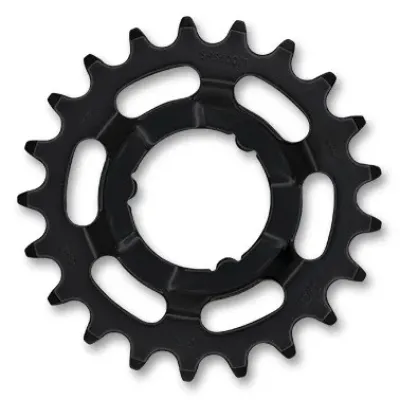 Зірка задня KMC Shimano Narrow 21T чорна 3/32
