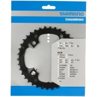 Зірка шатунів FC-M361 ACERA 38зуб. чорн