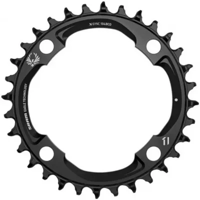 Зірка SRAM X-SYNC 2 36T 104 BCD Aluminum Eagle Black