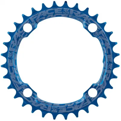 Зірка RaceFace CHAINRING,NARROW WIDE,104X30,BLU,10-12S
