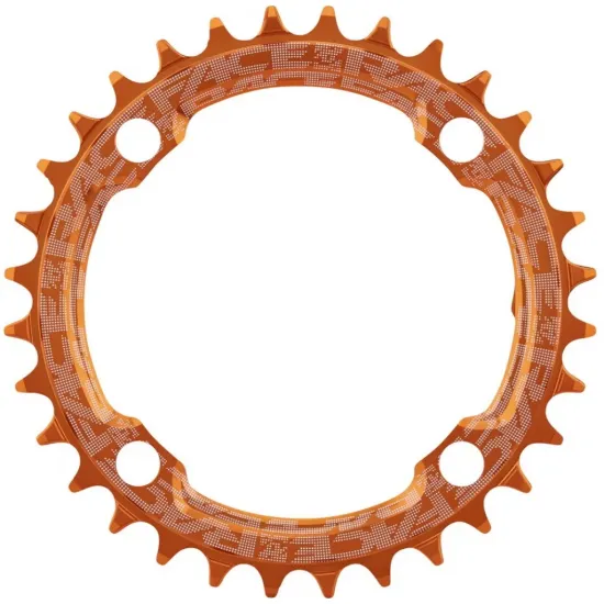Зірка RaceFace CHAINRING,NARROW WIDE,104X30,ORA,10-12S