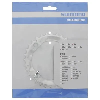 Зірка шатунів FC-M410/415 ALIVIO, 32зуб