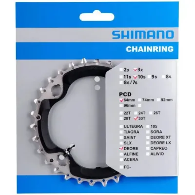 Зірка шатунів FC-M6000-3 DEORE, 30зуб.-AN