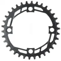 Зірка передня ONRIDE Solo 10, 34Т, BCD: 104 мм, сталь, чорний