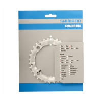 Зірка шатунів FC-M510 DEORE, 32зуб. срібл. 9-швидк Зірка шатунів FC-M510 DEORE, 32зуб. срібл. 9-швидк