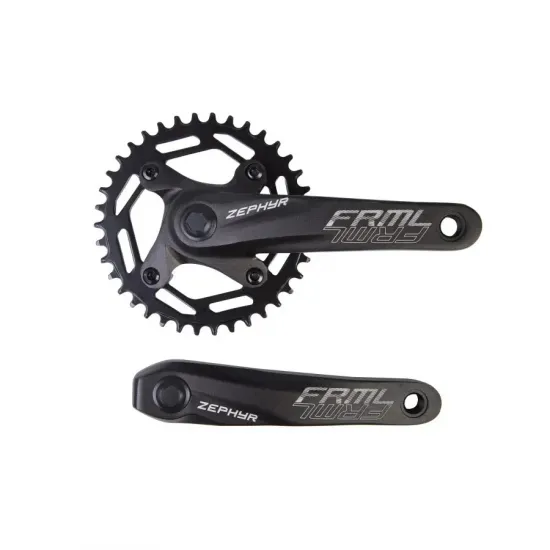 Шатун алюміній L170мм 38T під квадрат чорний HX HX-A024