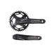 Шатун алюміній L170мм 38T під квадрат чорний HX HX-A024