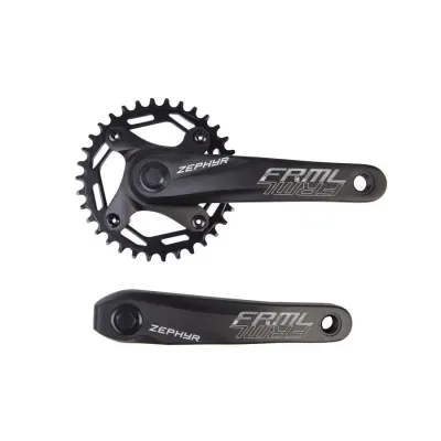 Шатун алюміній L170мм 34T під квадрат чорний HX HX-A024