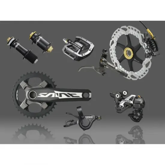 Шатуни FC-M825 SAINT Hollowtech II, 165мм, для карет.вузла 83мм. SM-BB80 в компл, без зірки