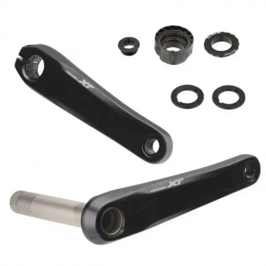 Шатуни FC-M8100-1 DEORE XT, Hollowtech II 175мм без зірки, CL-52мм, без каретки