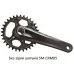 Шатуны FC-M8120-1 DEORE XT, Hollowtech II 175мм без звезды, CL-55мм без каретки