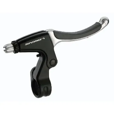 Гальмівні ручки Longus (пара) для V-Brake, Al/гума, чорний