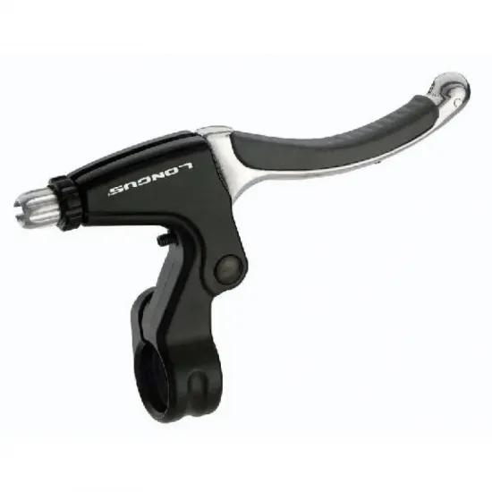 Гальмівні ручки Longus (пара) для V-Brake, Al/гума, чорний