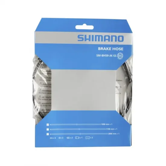 Гідролінія SM-BH59 для диск гальм, 1000мм з комплектом з'єднання, чорн